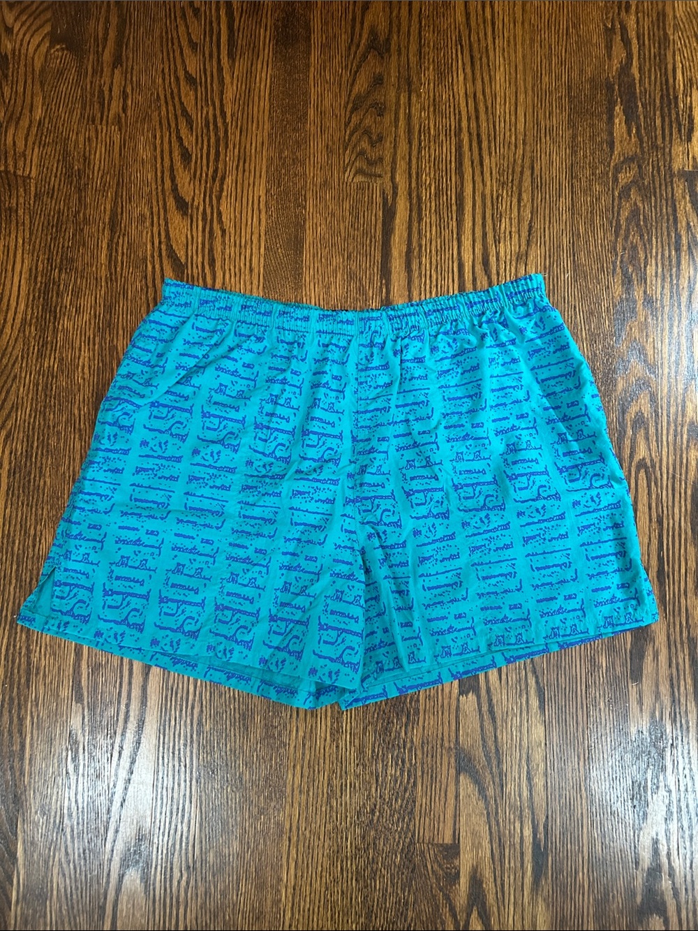 Vintage 90s Vibrant Swim Trunks